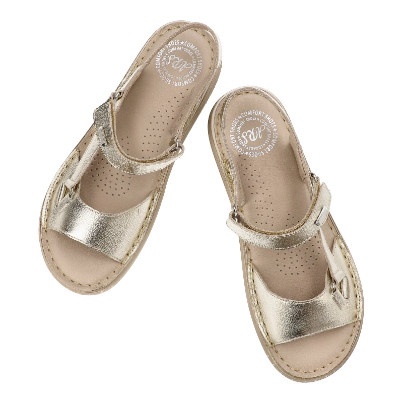 Sandále Armodo - 1204 D85 Złoty Floter