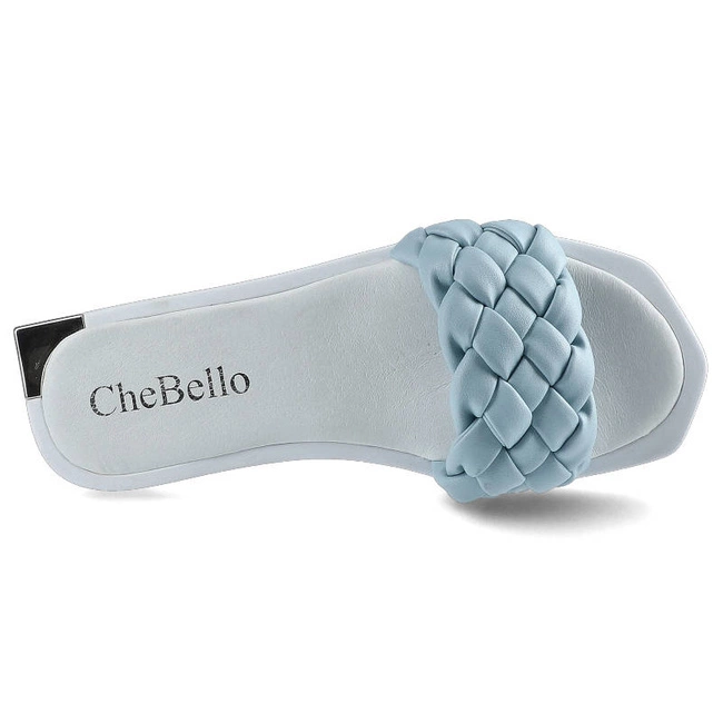 Šľapky Chebello - 2609_-366-000-PSK-S181 Niebieski