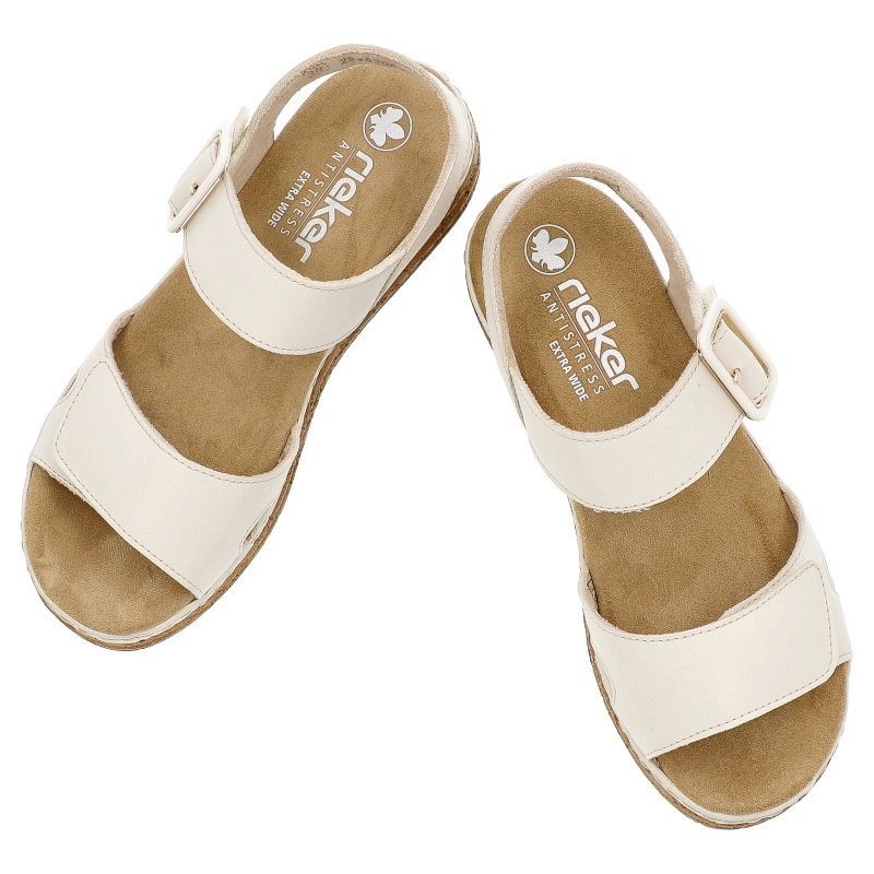 Sandále RIEKER - 62760-60 Beige