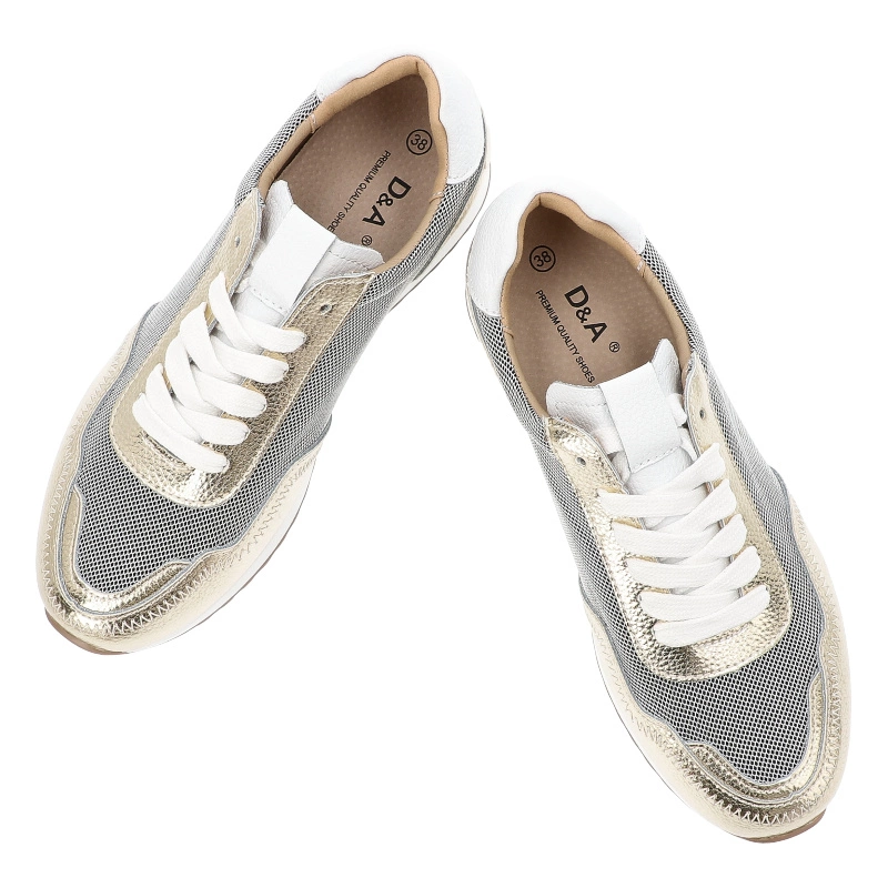 Tenisky S.BARSKI - LR51-847 Gold