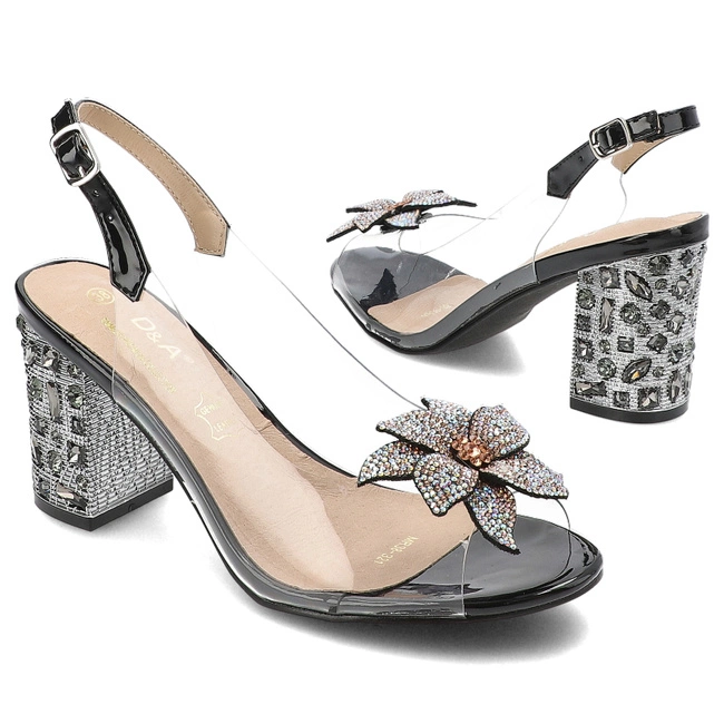 Sandále S.Barski - MR38-321 Black/Rose