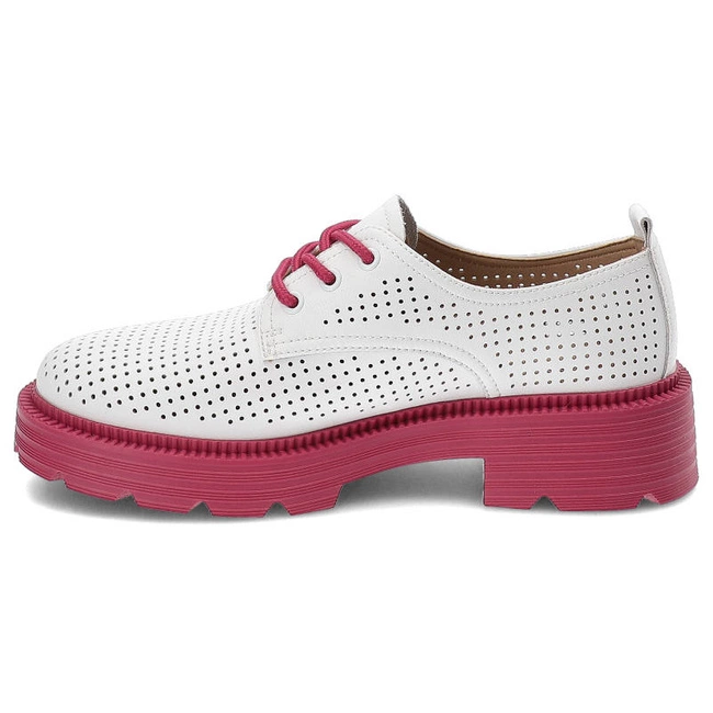 Poltopánky Artiker - 52C2014 Biały+Fuksja