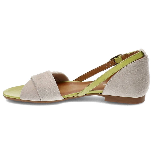 Sandále Maciejka - 04614-44/00-5 Jasny Beż+Pistacja