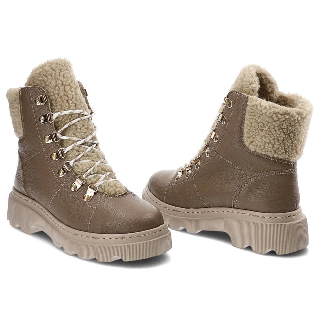 Členkové Topánky Kampa - Z538 Beż Capuccino 651/650