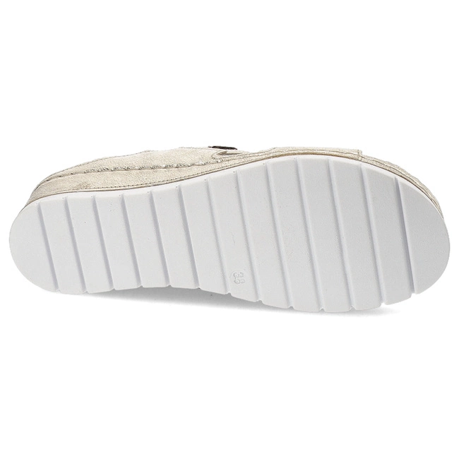 Šľapky Armodo - 50055 Kryształ Złoto