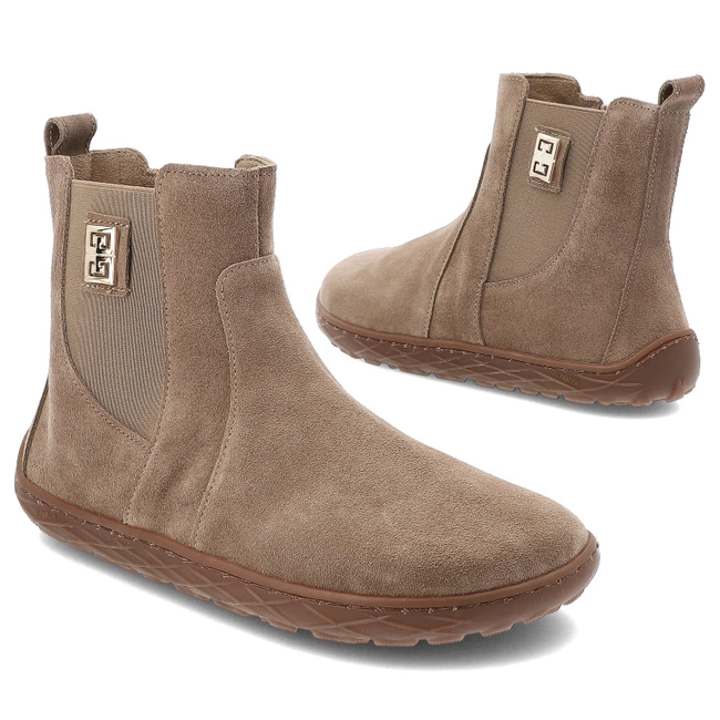 Členkové Topánky Barefoot ARMODO - 30074 W.Fango/Złoty