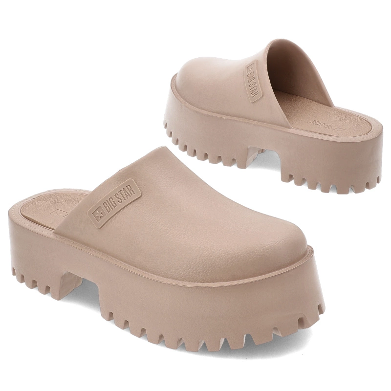 Šľapky BIG STAR - NN274016 Beż