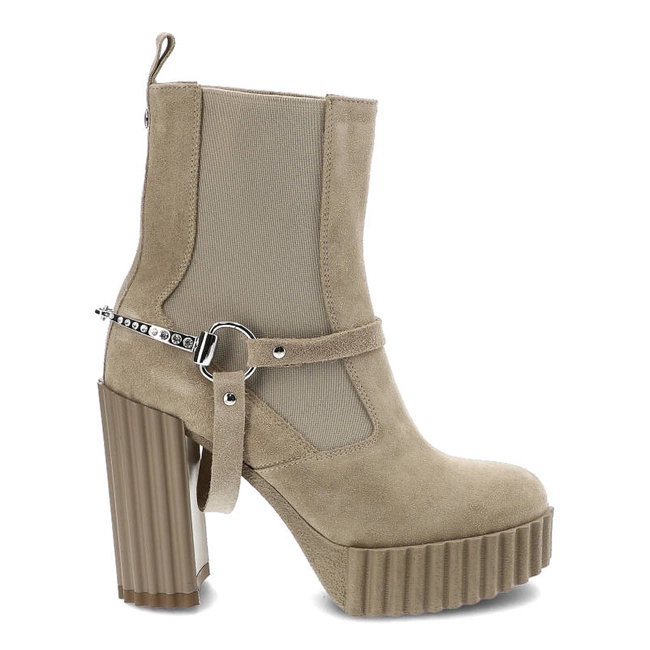 Členkové Topánky Carinii - B8439_-O17-000-000-F10 Beż