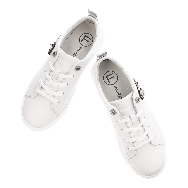 Tenisky Filippo - DP6042/24 WH Biały