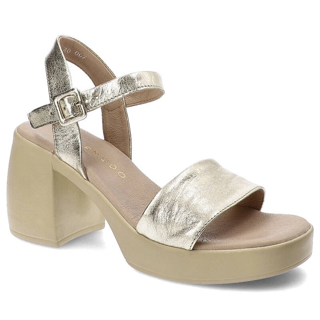 Sandále Armodo - 40386 Kryształ Złoto