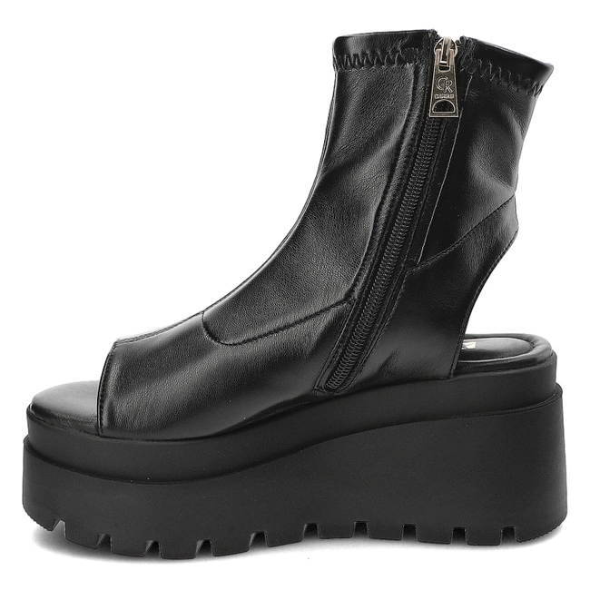 Členkové Topánky Carinii - B9398_-E50-000-000-G06 Czarny