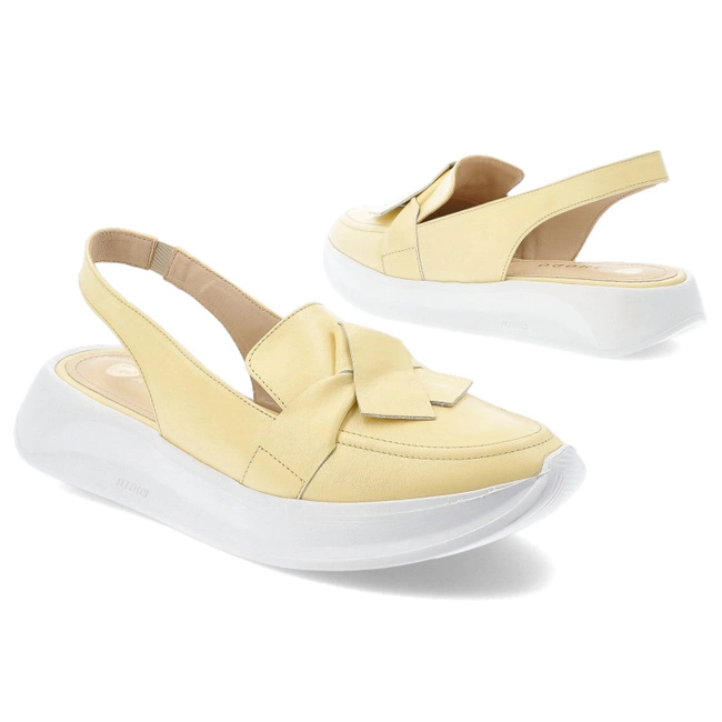 Sandále ARMODO - 1368 Żółty 2712