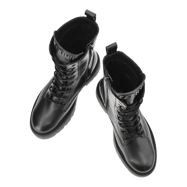 Členkové Topánky Carinii - B9895_-E50-000-000-G58 Czarny