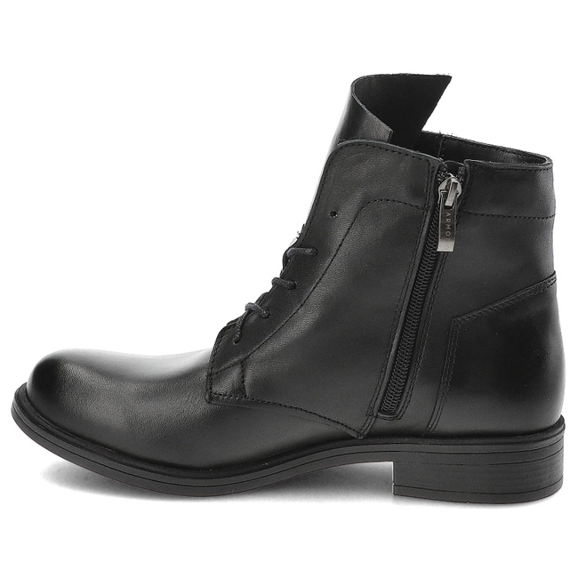 Šnúrovacie Členkové Topánky Armodo - 5-1686-002 Czarny Lico