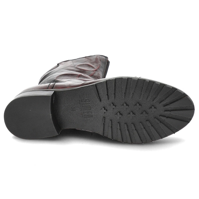 Členkové Topánky Simen - 7096A Weinrot