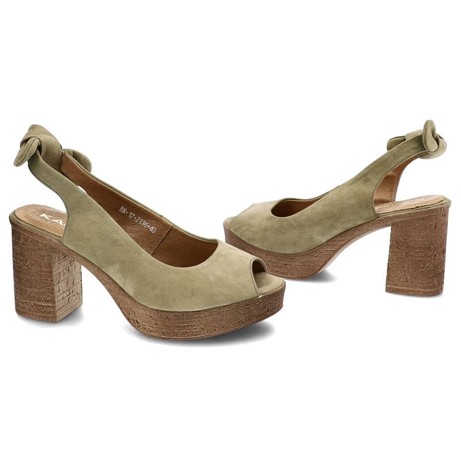 Sandále Karino - 2116/026-P Zielony