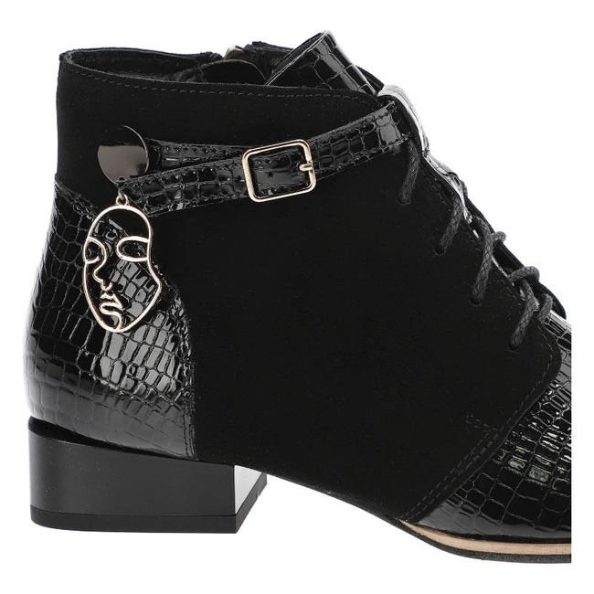 Šnúrovacie Členkové Topánky Maciejka - 5743A-20/00-7 Czarny