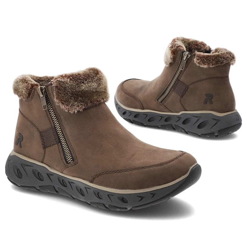 Členkové Topánky RIEKER - M6560-25 Brow