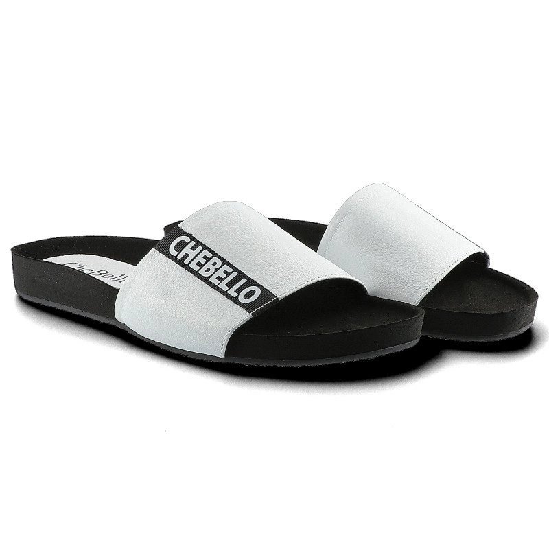 Šľapky Chebello - 2484_-154-000-PSK-S28 Biały