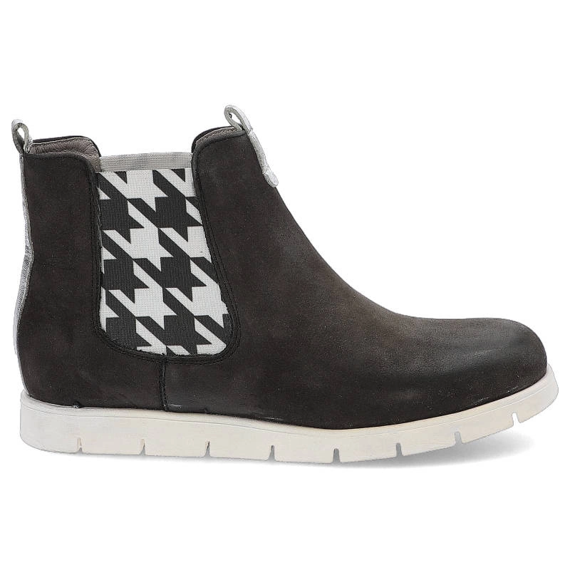 Členkové Topánky Karino - 1208 Czarny/Srebrny