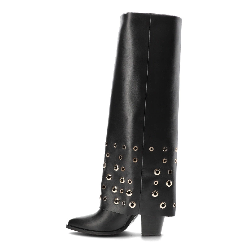 Čižmy Carinii - B10052_-E50-000-000-E72 Czarny