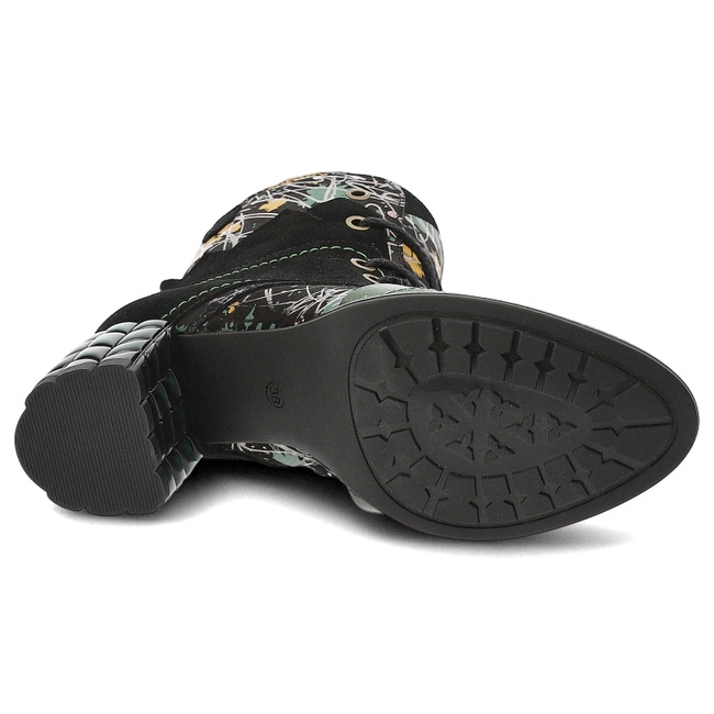 Členkové Topánky Maciejka - 06160-01/00-7 Czarny+Zielony