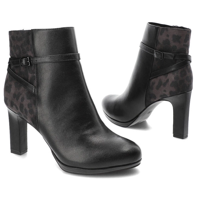 Členkové Topánky Marco Tozzi - 2-25311-41 005 Czarne