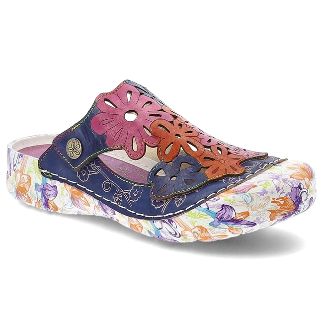 Šľapky LAURA VITA - Beczierso 84 SO7861-84 Violet