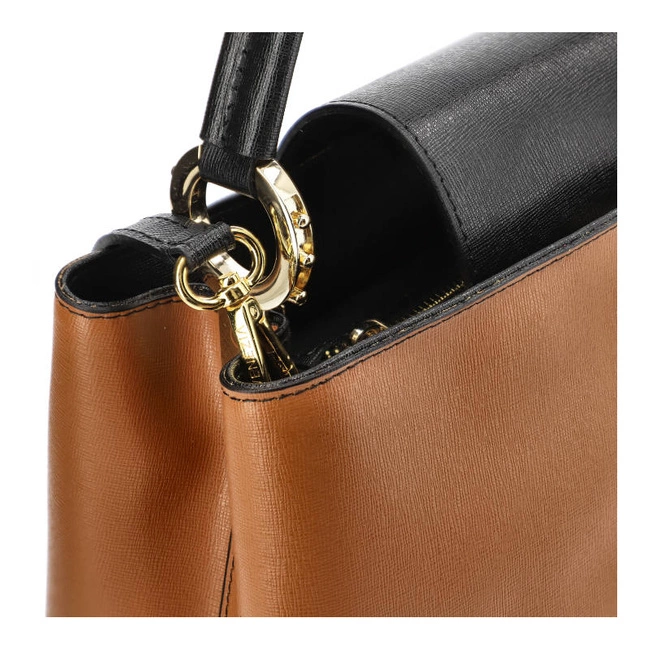 Kabelka Venezia - 4-1054-Y SAF CUO Brązowy