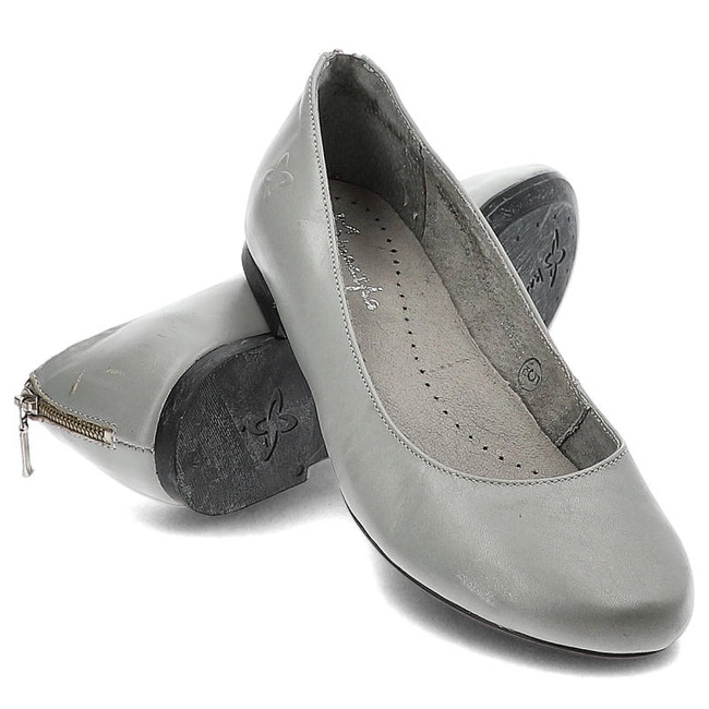 Baleríny Maciejka - 01350-20/00-5 Popiel