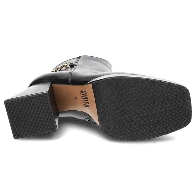 Členkové Topánky Simen - 5645A Czarny