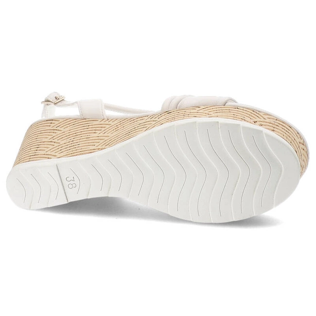 Sandále Marco Tozzi - 2-28349-42 100 White