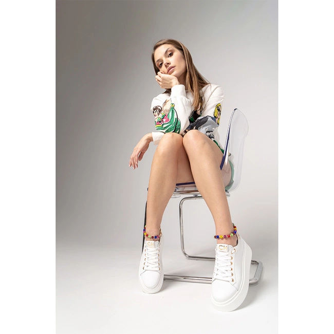 Tenisky Chebello - 4406_-059-074-PSK-S251 Biały