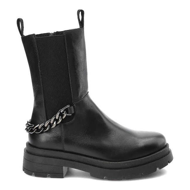 Členkové Topánky Nessi - 21138/1 Czarny 1