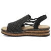 Sandały RIEKER - 62941-00 Black