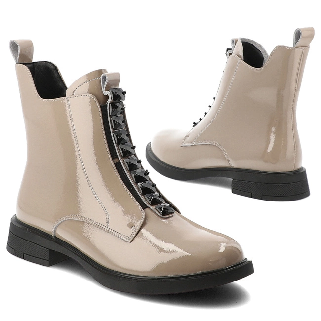 Členkové Topánky S.BARSKI - MR52-108 Beige