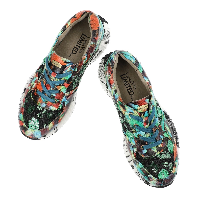 Tenisky Laura Vita - Burton 45 SL1826-A5G Kaki