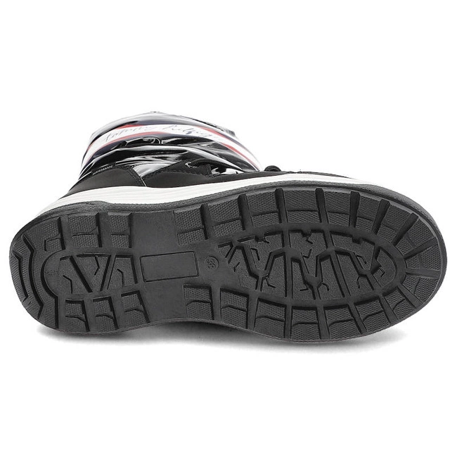 Snehule Tommy Hilfiger - T3A6-32436-1485999-Snow Boot Black 999