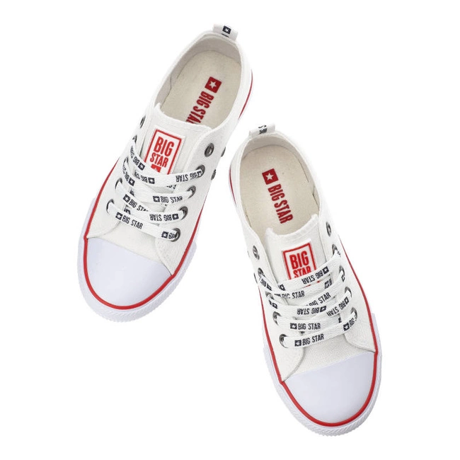 Plátenky Big Star - KK374044 Biały