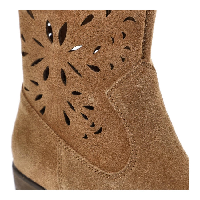 Členkové Topánky S.Barski - SN622-20 Camel