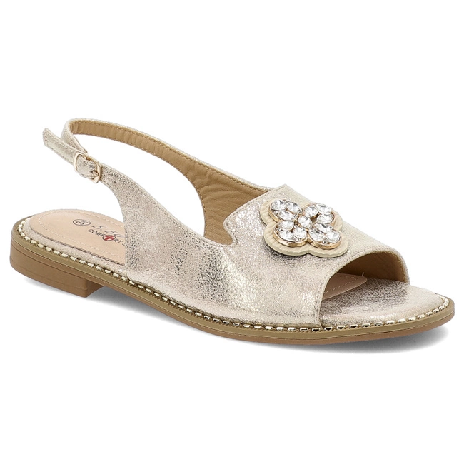 Sandále S.BARSKI - KV51-080 Lt.Gold