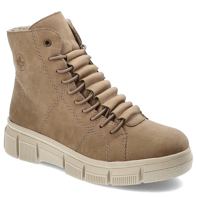 Členkové Topánky Rieker - X3428-20 Beige