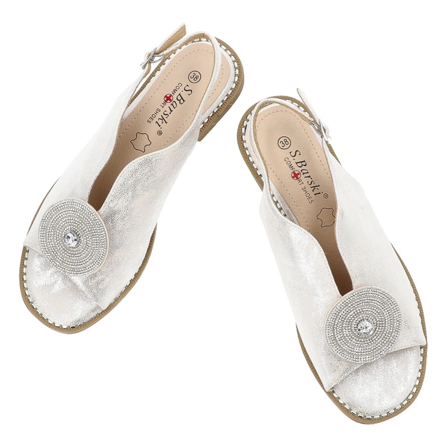 Sandále S.BARSKI - KV51-012 Silver