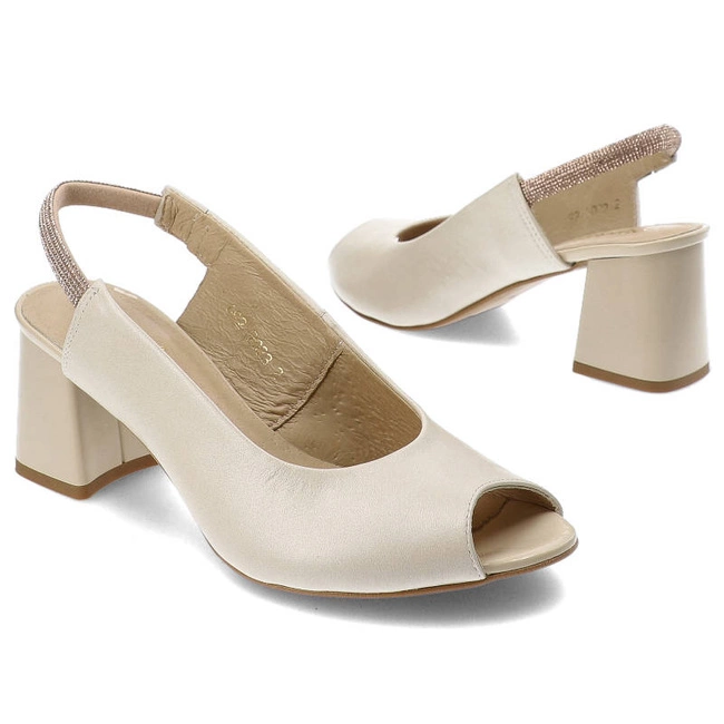 Sandále Espirito - S-492/1 Beż Miami/Ozd