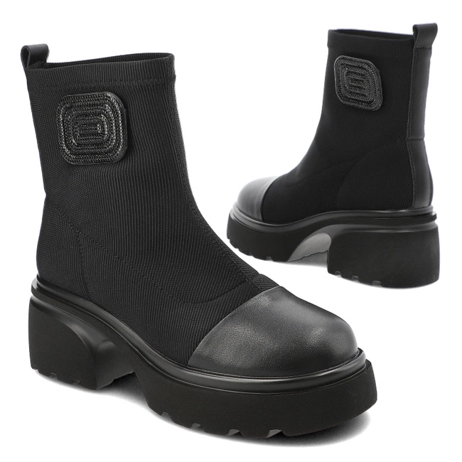 Členkové Topánky Artiker - 55C0547 Czarny