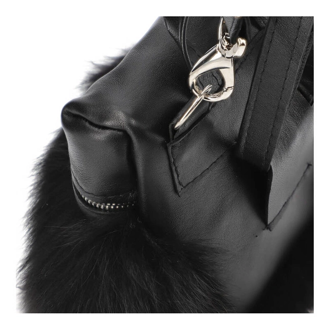 Kabelka Luka-Pelli - T32-8 Z Naturalnym Futrem Z Lisa