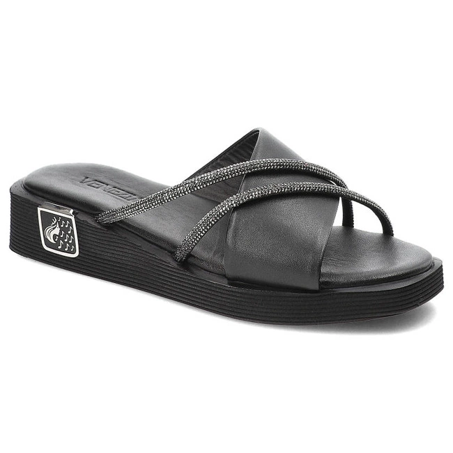 Šľapky Venezia - 03-920 Black