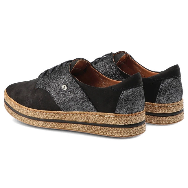 Poltopánky Lemar - 10123 S.Czarny/Brokat Srebro