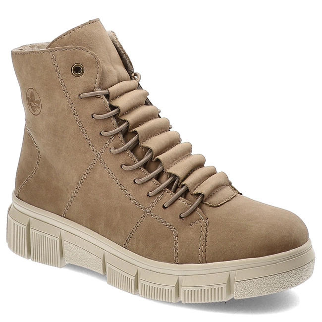 Členkové Topánky Rieker - X3428-20 Beige