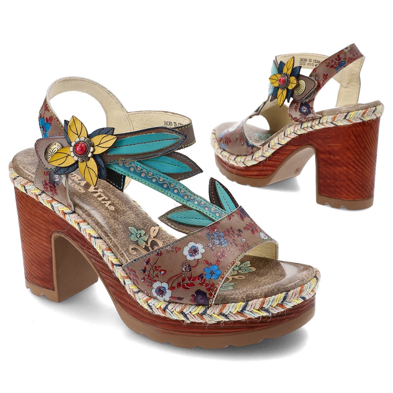 Sandále Laura Vita - Jacao 25 CX266-25 Gris